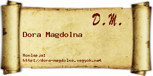 Dora Magdolna névjegykártya